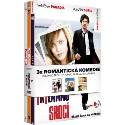 3x romantická komédia DVD