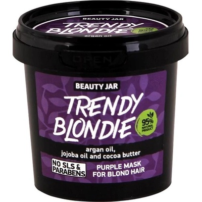 Beauty Jar Trendy Blondie neutralizujúca maska pre blond vlasy 150 ml