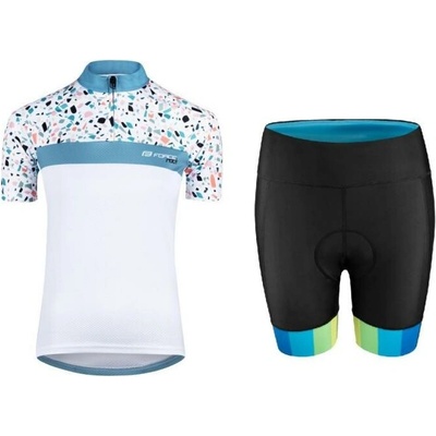 Force ROCK LADY bílo-tyrkysový + Force VICTORY černo-modré