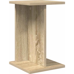 vidaXL Стойка за растения Дъб сонома 25 x 25, 5 x 40, 5 см (899678)