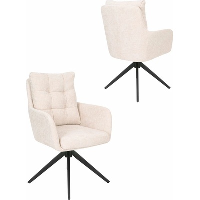 Avida Design Fioro s podrúčkami béžová