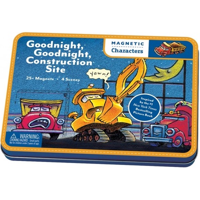 Goodnight, Goodnight Construction Site Magnet- oodnight, Goodnight Constructi