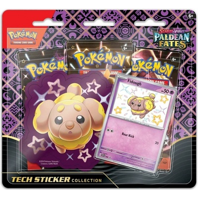 Pokémon TCG Paldean Fates Tech Sticker Collection