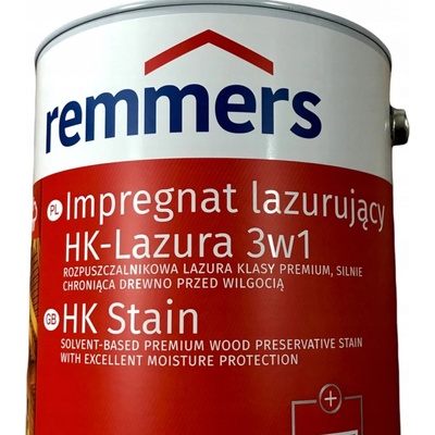 Lazurovací lazura na dřevo HK-Lasura 3v1 REMMERS 0,75 l Palisandr