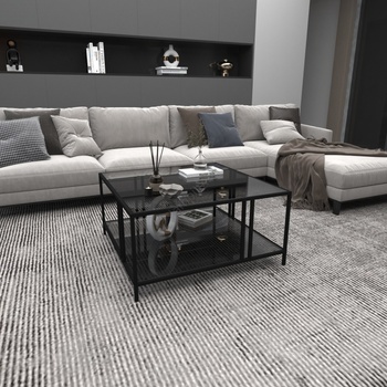 Image 1 of ASIR GROUP Масичка за кафе URANUS 40x80 см черен (AS1572)