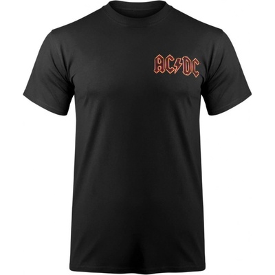 F.B.I. metal tričko AC-DC Power Up čierne