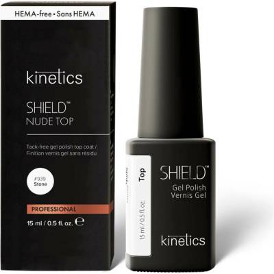 Kinetics SHIELD Art TOP COAT gel lak bezvýpotkový NO HEMA 15 ml