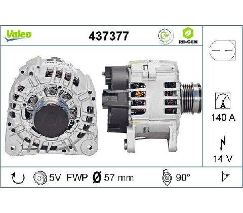 Generátor VALEO 437377