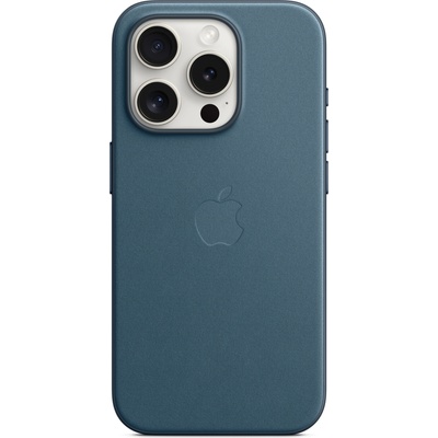 Apple iPhone 15 Pro FineWoven MagSafe case pacific blue (MT4Q3ZM/A)