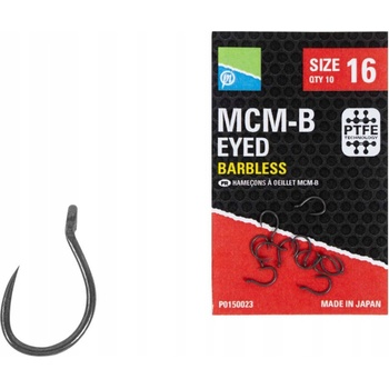 Preston MCM-B Eyed Hooks veľ.8 10 ks