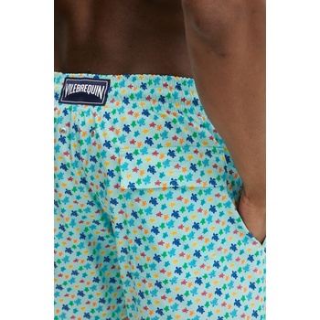 Vilebrequin Плувни шорти Vilebrequin MOORISE в тюркоазено MSOCF139 (MSOCF139)