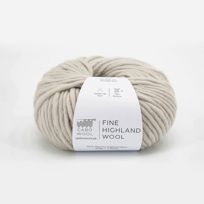 Fine Highland Wool Fine Highland Wool: Mandlová (AM8412)