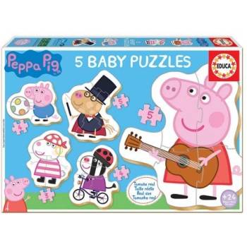 Image 1 of Educa - Бебешки пъзел Baby Peppa Pig 2 18589