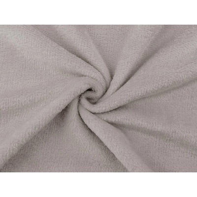 Stoklasa Wellsoft minky oboustranný / flanel samet fleece Balení: 1 m, Varianta: 9 (6) šedá nejsvětlejší 9 (6) šedá nejsvětlejší