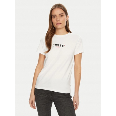 Guess Jeans Tričko dámske W5RI54 J1314 W5RI54.J1314 biela