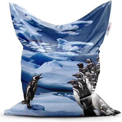 Sablio Sedací vak Tučniaci 150x100 cm
