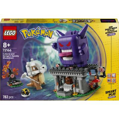 LEGO® Pokémon™ SMART Play 72166 Strašidelný souboj Cubone a Gengar