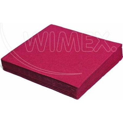 PAP FSC Ubrousek Mix 2V vínový 24x24 cm 250 ks
