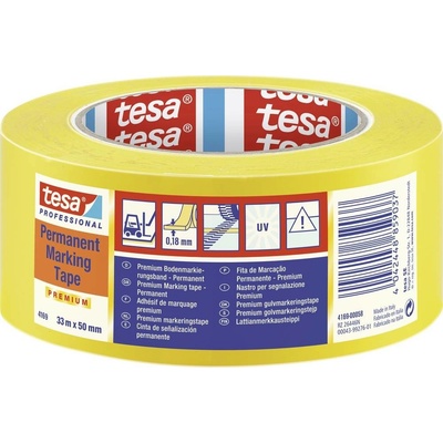 Tesa značiace páska 50 mm x 33 m žltá