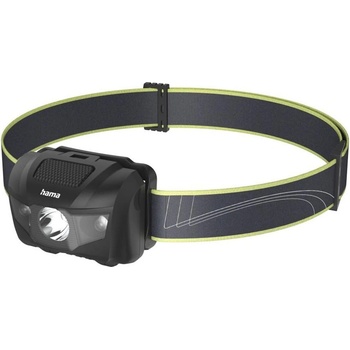 Hama Челник Hama HL200, 3x AAA Micro батерии, 200 lumens, водоустойчив, 5-степенно превключване, черен (HAMA-228615)