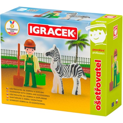Efko Igráček Ošetřovatel a zebra