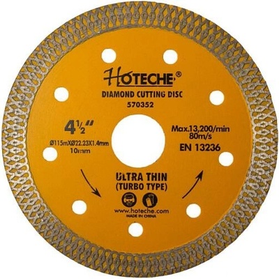 Hoteche Diamantový řezný kotouč 115 mm HT570352