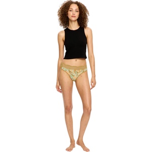 Modibodi Менструални бикини Modibodi Sensual Hi Waist Moderate Bellbird Modibodi | Zhalt Mnogotsveten | ЖЕНИ | M