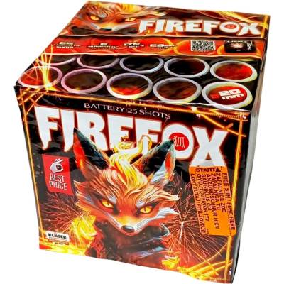 Ohňostroj BEST PRICE FIREFOX 25 ran 20mm