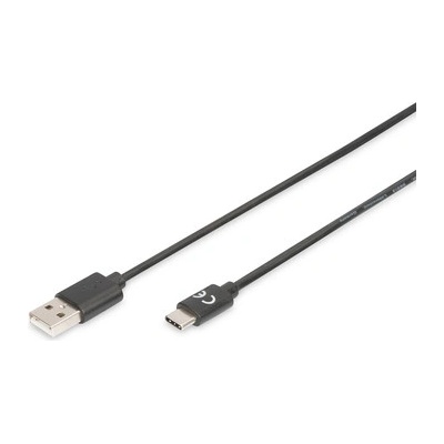 Digitus AK-300154-018-S USB Type-C, type C to A M/M, 3A, 480MB, 1,8m