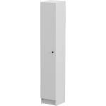TopMebel Buket TopMebel меламинов многофункционален шкаф в бял цвят 29, 8x32, 1x175, 2cm