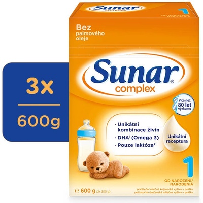 Sunar 1 complex 3 x 600 g