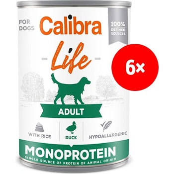 Calibra Dog Life Adult Duck with Rice 400 g