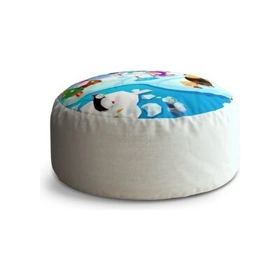 Sablio taburet Circle antarktida 40x50 cm