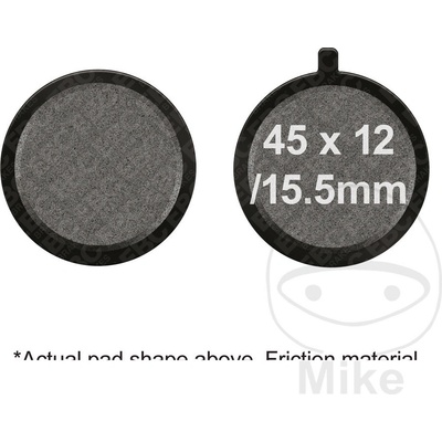 EBC brzdové destičky Standard EBC YAMAHA FS1 50 DX 77-80, FS1G 50 DX 76, RD 50 78, RD 50 DX 75-80, RD 125 DX 75-77, RD 200 DX 75-77, RS 100 DX 79-80 – Hledejceny.cz