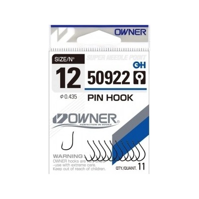 Owner 50922 pin hook s očkem vel.18 13 ks