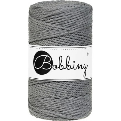 Bobbiny 3PLY Macrame Regular 3 mm kamenná šedá (Stone Grey)