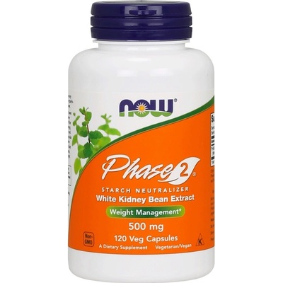 Now Foods Phase 2 500 mg 120 veg kapsli