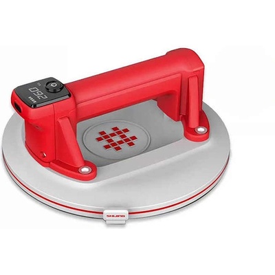 SHIJING Вакуум вендуза, акумулаторна, shijing 6100, 220 мм, до 260 кг, с дигитален манометър (uni-011173)