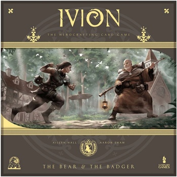 APE Games Настолна игра Ivion: The Bear and The Badger - Стратегическа (APE3580)