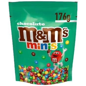 M&M's minis bonbonky z mléčné čokolády v cukrové skořápce 176 g