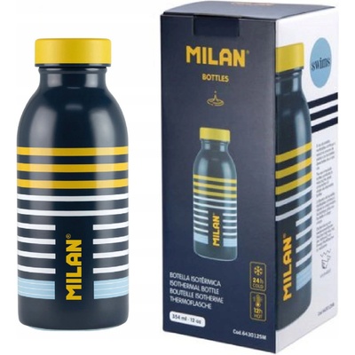 Milan Termofľaša 354 ml swims tmavo modrá