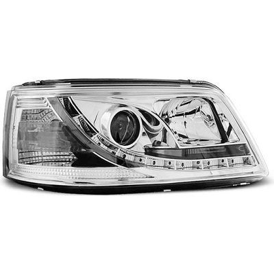 TUNING-TEC Headlights True Drl Chrome Fits Vw T5 03-09