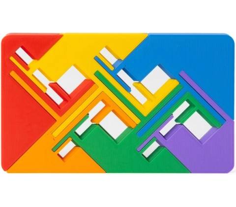 RECENTTOYS Zigguflat Puzzle