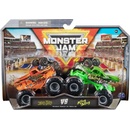 MONSTER JAM 2 VOZIDLÁ MONSTER TRUCK BOG HOG VS KING SLING 1:64