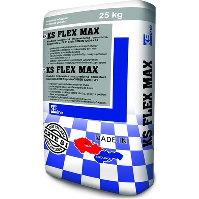 KS Flex Max, flexibilní lepidlo C2TE S1, 25 kg