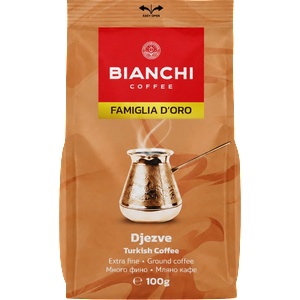 Bianchi Мляно кафе Bianchi Family Doro за джезве, 100 г