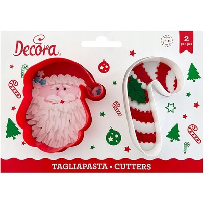 Formičky, vykrajovátka MIKULÁŠ a CUKROVÍ 2ks - Dec