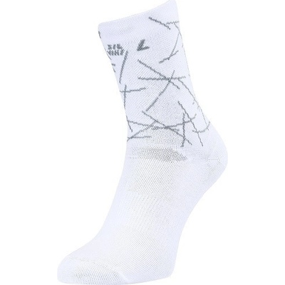 Silvini Cyklistické ponožky Aspra UA1661 biela