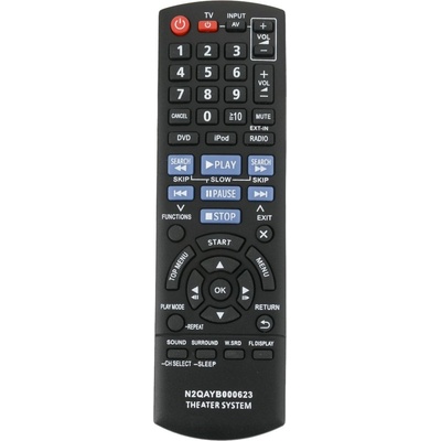 съвместим Panasonic n2qayb000624 - заместител дистанционно управление (n2qayb000624)