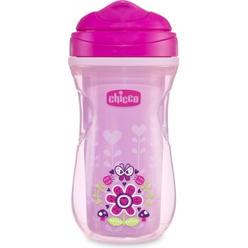Chicco Детска чаша Chicco - Active, 14+m, 266 ml, Момиче (N0422)